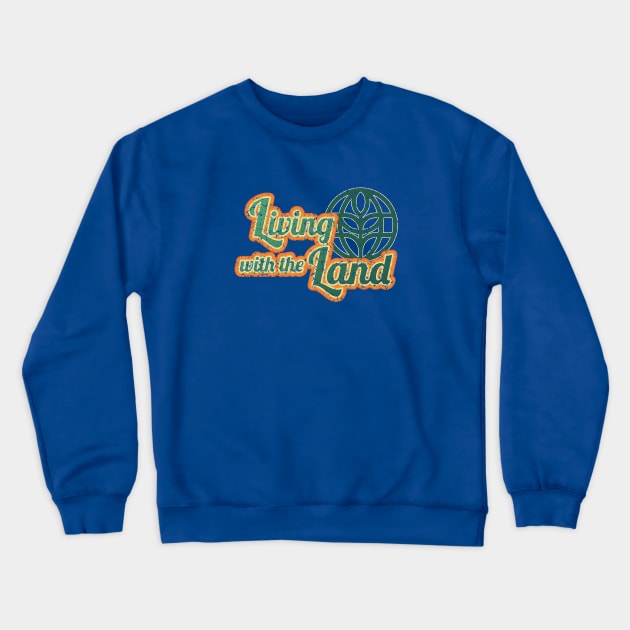 Living with the Land - Distressed Crewneck Sweatshirt by Florida Project